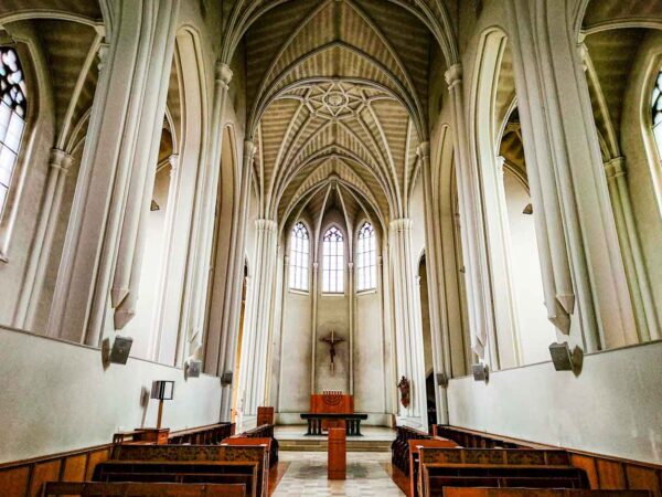 Iglesia de la Abadía de Scourmont en la región belga de Valonia