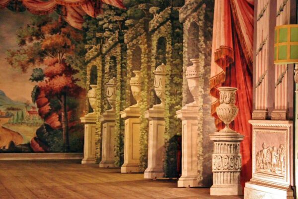 Teatro barroco del palacio renacentista de Litomysl