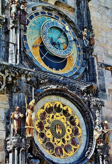 Reloj astronómico de la Torre del Antiguo Ayuntamiento de Praga