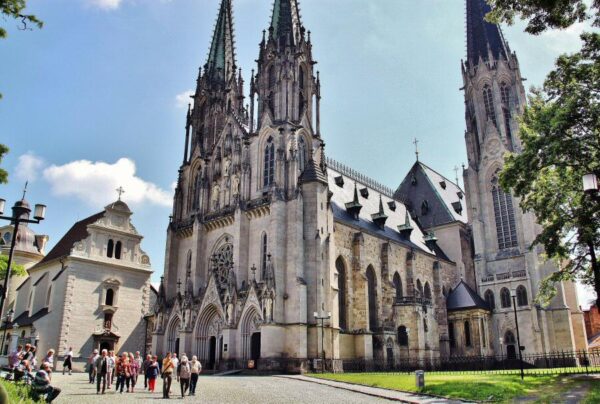 Catedral gótica de San Wenceslao en Olomouc