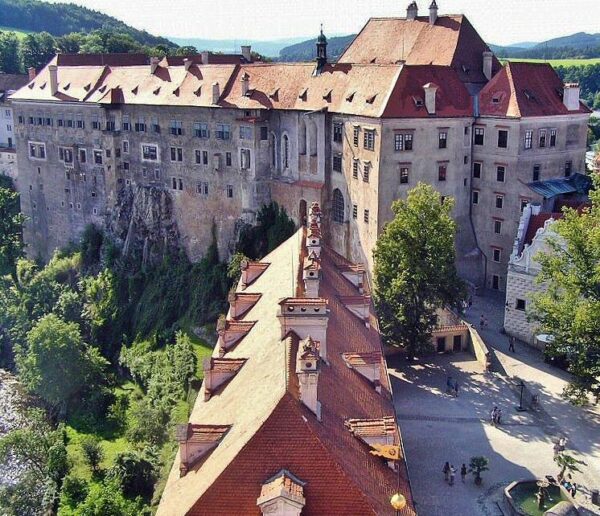 Castillo de Cesky Krumlov en República Checa
