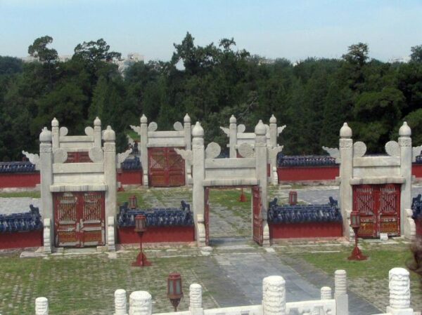 Puerta del Altar Circular del Templo del Cielo de Pekín / Beijing