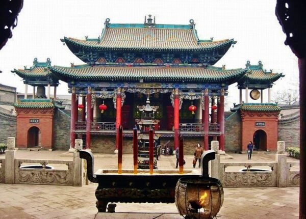 Templo de Zhenguo en Pingyao en China