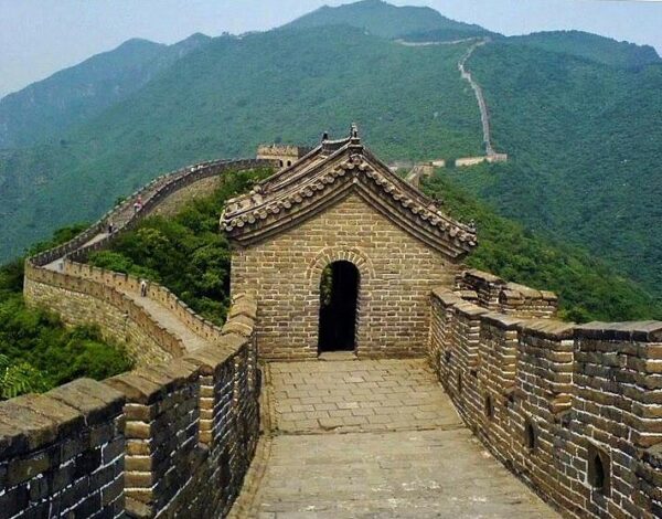 Gran Muralla China en Mutianyu cerca de Pekín