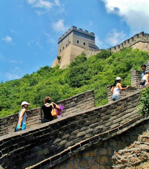 Gran Muralla de Badaling cerca de Pekín en China