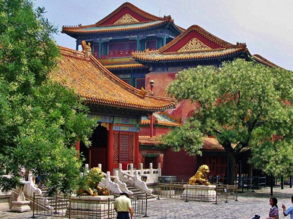 Salón el Cultivo Mental en el palacio Imperial de Beijing