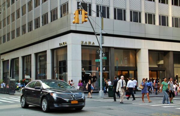 Tienda de Zara en la Quinta Avenida de Nueva York
