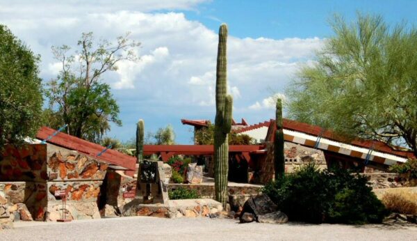 Fundación Frank Lloyd Wright cerca de Phoenix en Arizona