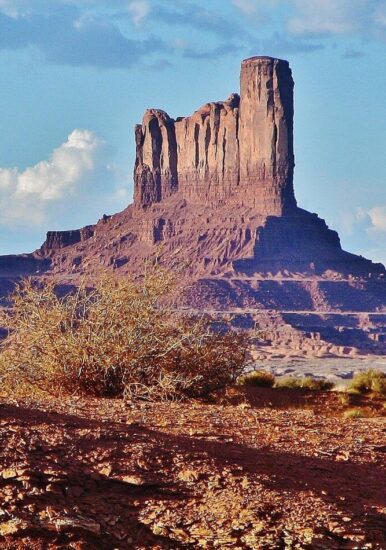 Mesetas rocosas en el Monument Valley