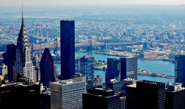Vistas panorámicas de Nueva York desde el Empire State Building