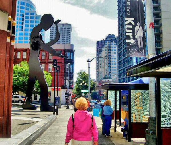 Rincón del downtown de Seattle