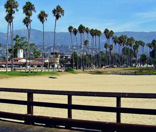 Playa de Santa Bárbara en California