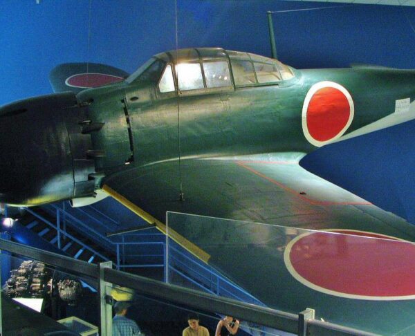 Zero japonés en el Museo Nacional del Aire y el Espacio en Washington