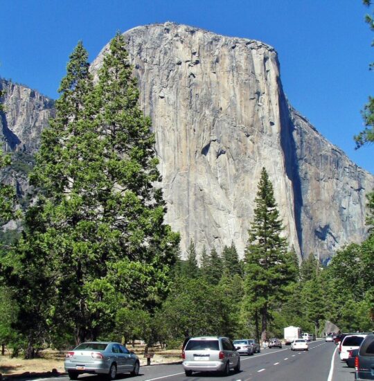 El Capitan en el parque nacional de Yosemite en California