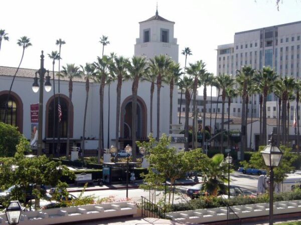 Estación Central Union Station en el Downtown de Los Angeles