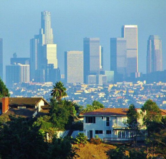 Vistas de Los Angeles desde el parque Griffith