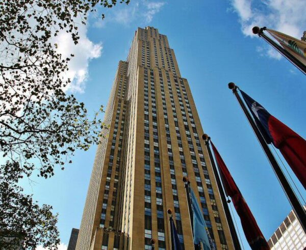 Centro Rockefeller en Manhattan en Nueva York