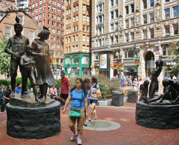 Memorial de la Gran Hambruna de Irlanda en Boston