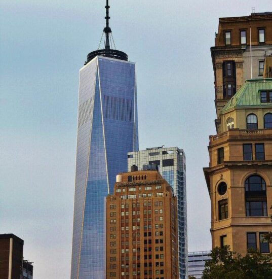Nuevo rascacielos One World Trade Center en Nueva York