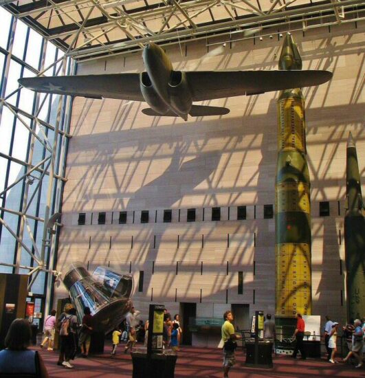 Museo Nacional del Aire y el Espacio en el National Mall de Washington