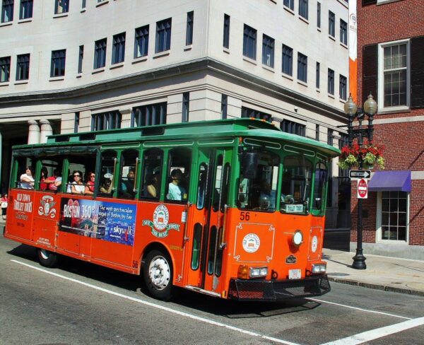 Autobús turístico en Boston