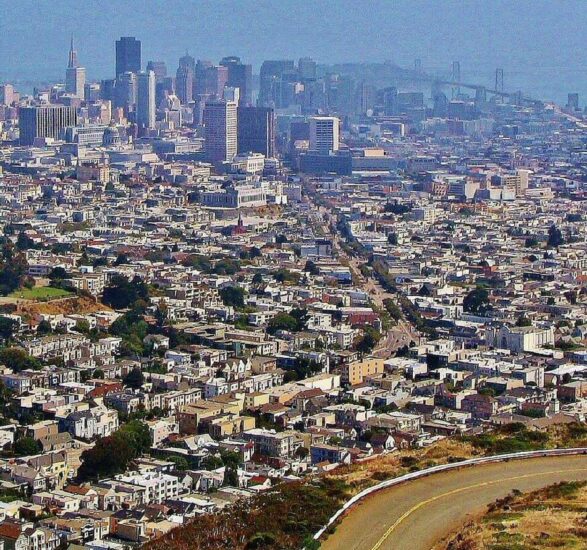 San Francisco desde el mirador de Twin Peaks
