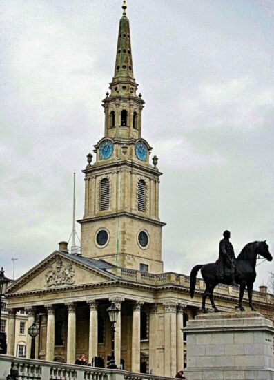 Iglesia St Martin in the Fields en Londres