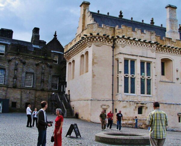 Palacio Real del castillo de Stirling en Escocia