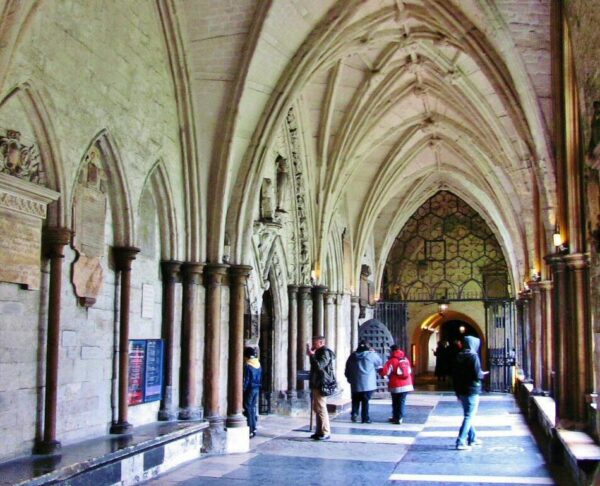 Claustro de la Abadía de Westmister en Londres