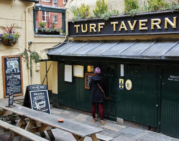 Turf Tavern, La Taberna de Bill Clinton en Oxford en Inglaterra