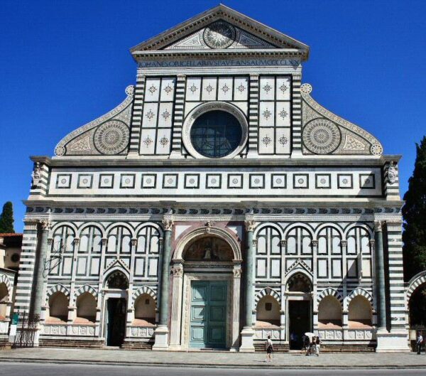 Iglesia Santa María de Novella en Florencia
