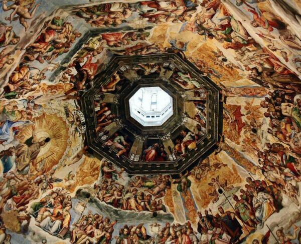 Pinturas en la Cúpula de Brunelleschi en el Duomo de Florencia