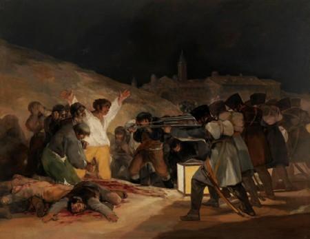 "Los Fusilamientos del 3 de mayo de 1808" de Goya - Coppyright: Museo Nacional del Prado