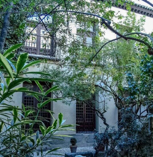 Jardín de la Casa Museo Lope de Vega en Madrid