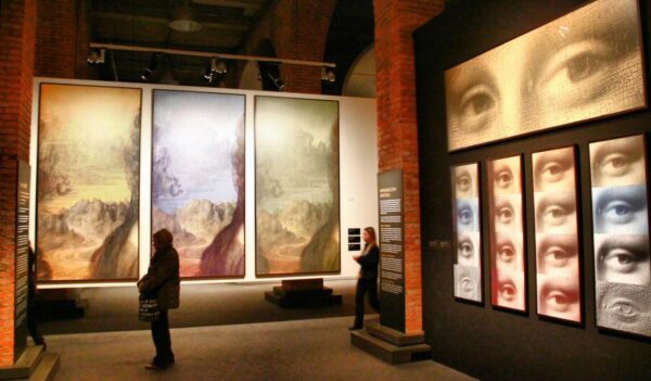 Secretos de la Monna Lisa en exposición de Leonardo Da Vinci de Arte Canal en Madrid