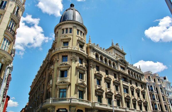 Edificio de la Unión Mercantil, ahora sede del Casino Gran Vía Madrid