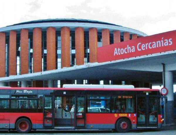 マドリードのアトーチャ駅 マドリードのアトーチャ駅