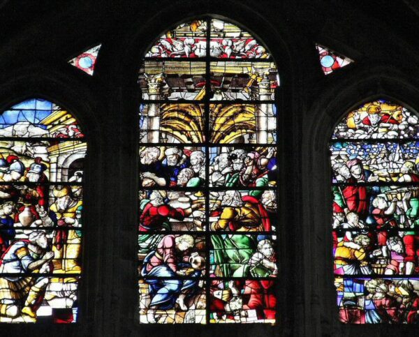 Vidrieras en la Catedral de Segovia
