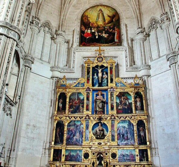 Retablo del monasterio San Juan de los Reyes en Toledo