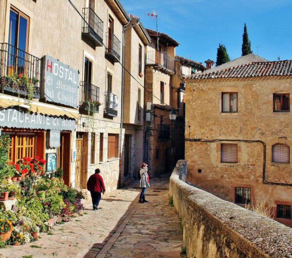 Rincón del casco histórico de Sepúlveda en Segovia