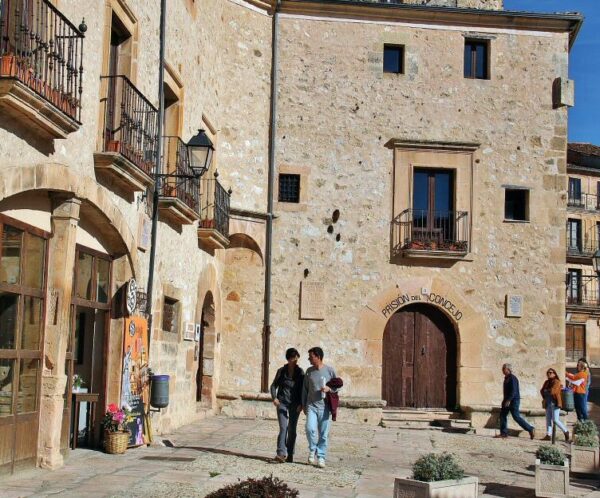 Rincón del casco histórico de Sepúlveda en Segovia