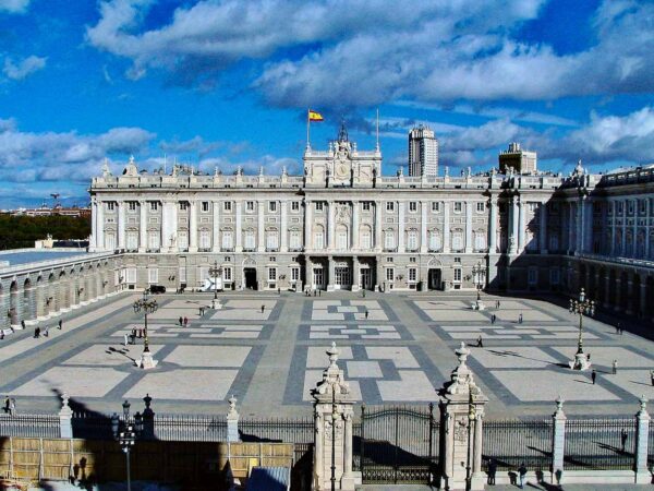 Plaza de la Armería del Palacio Real de Madrid