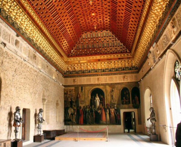 Salón del Trono en Alcázar de Segovia