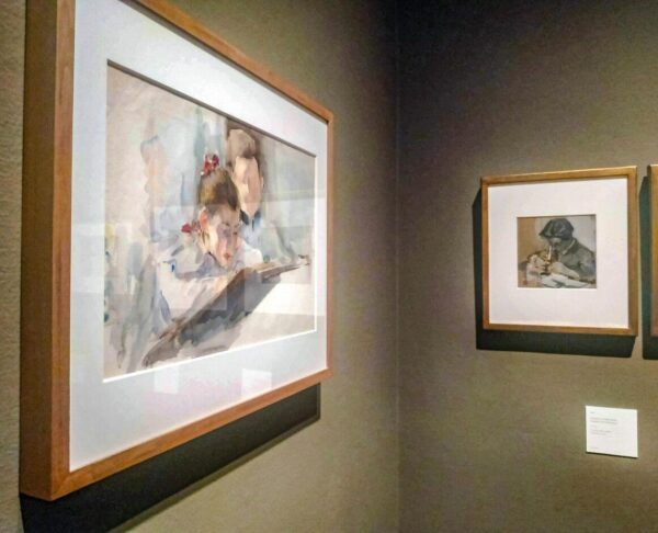 Exposición Sorolla dibujante en museo Sorolla de Madrid