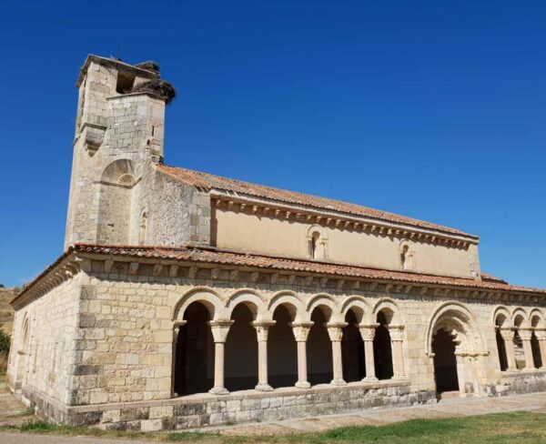 Iglesia románica de Duratón en Segovia