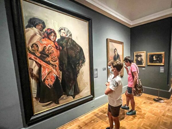 Exposición "Sorolla en negro" en Museo Sorolla de Madrid