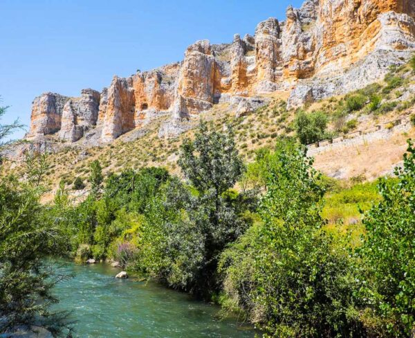 Parque natural Hoces del río Riaza en Segovia